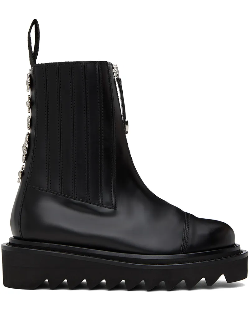Toga Black Side Gore Boots Aj1207