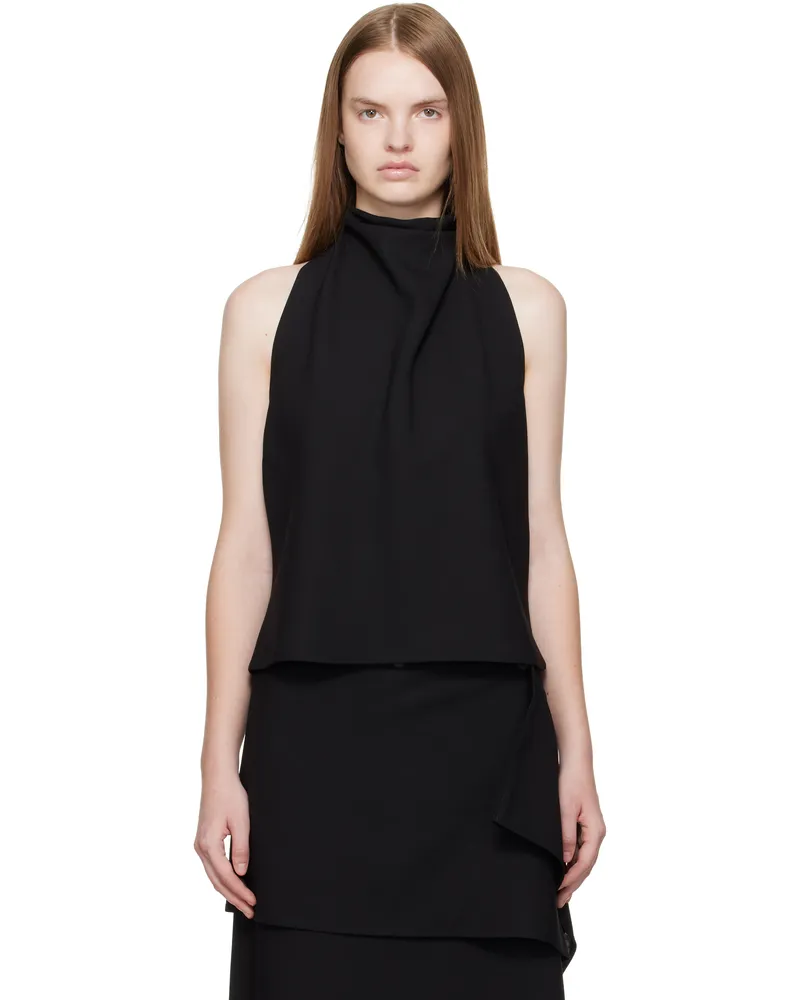 La Collection Black Jeanne Top Black