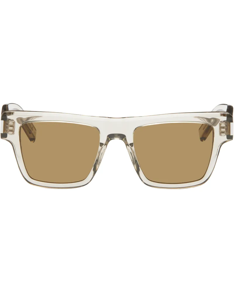 Saint Laurent Beige SL 469 Sunglasses Beige-beige-brown