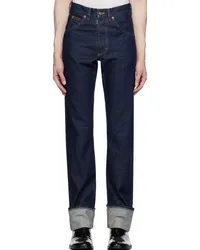 Maison Margiela Indigo Five-Pocket Jeans Indigo