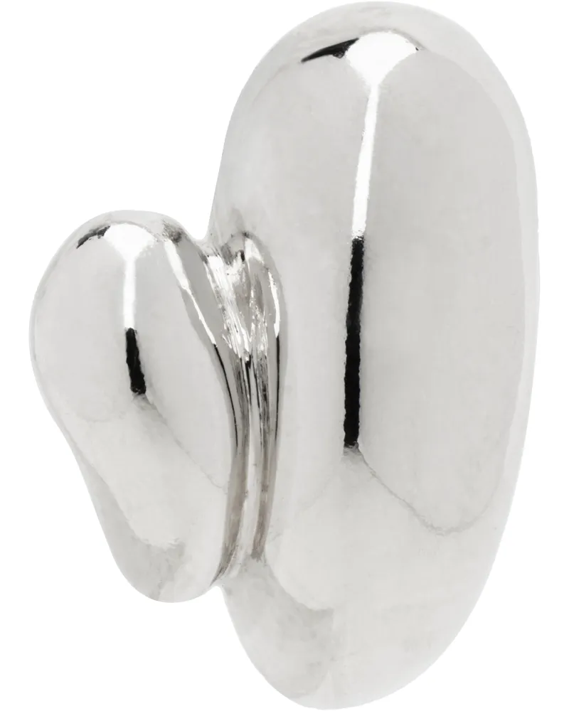 Maria Black Silver Sagene Trail Stud Single Earring Silver