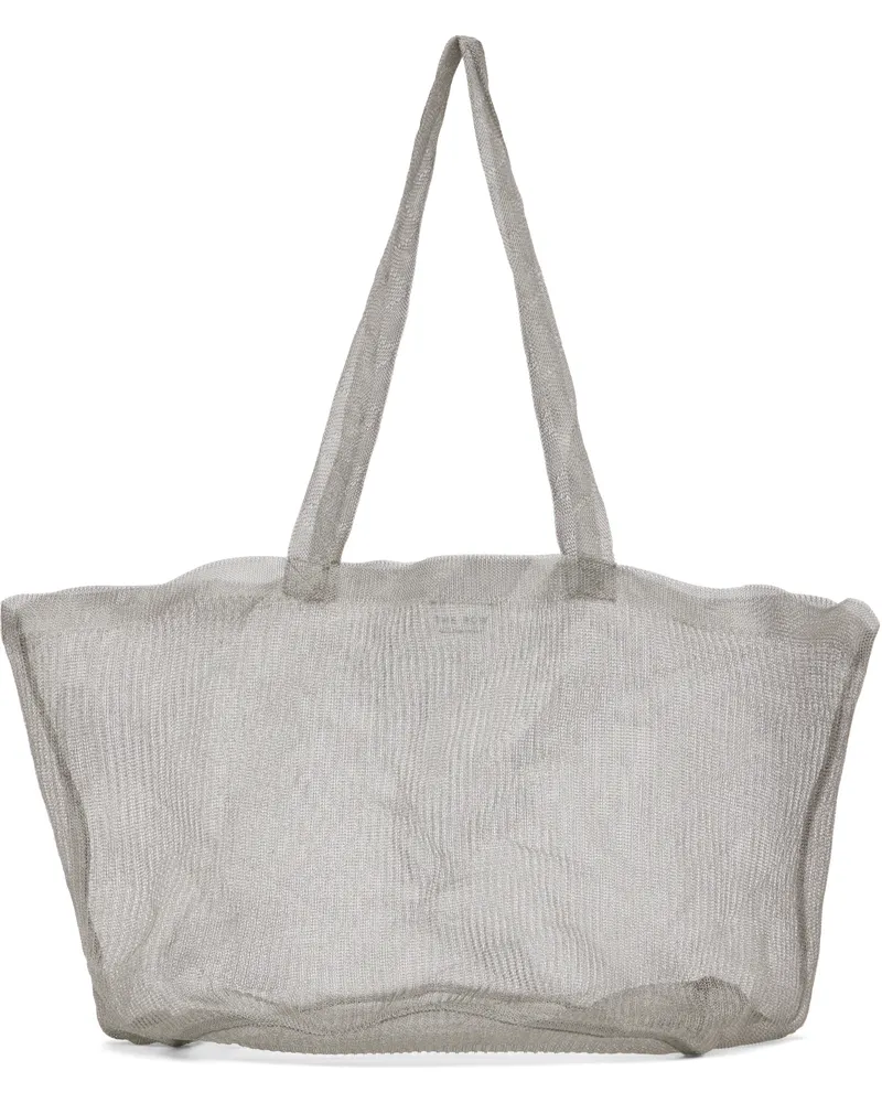 The Row Silver Imogen Mini Tote Slv