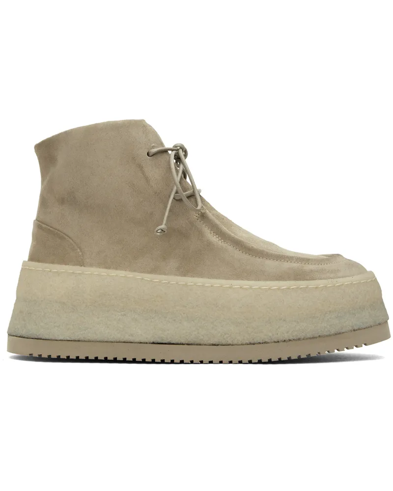 Marsèll Beige Parapana Boots Clay