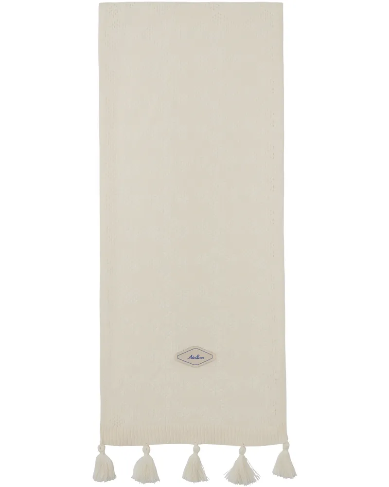 Adererror Off-White Fluic Scarf Ivory