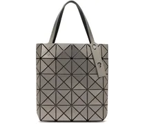 Silver Lucent Boxy Tote