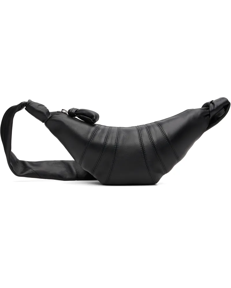 Christophe Lemaire Black Small Croissant Bag Bk999