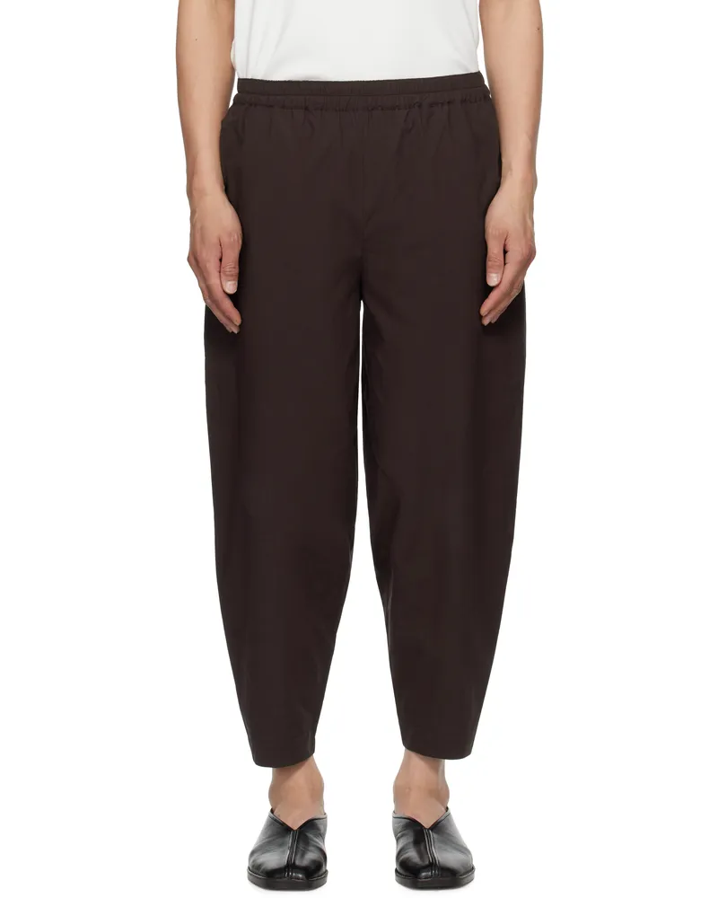 Toogood Brown 'The Acrobat' Trousers Coffee