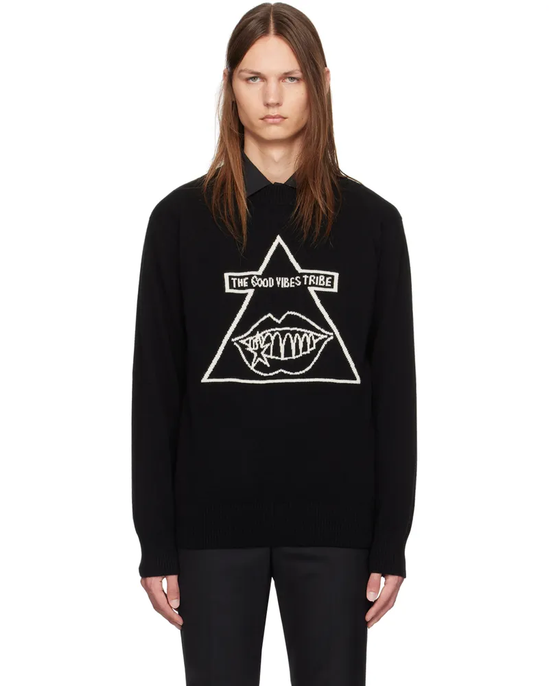 Sacai Black Gonz Edition Sweater 001