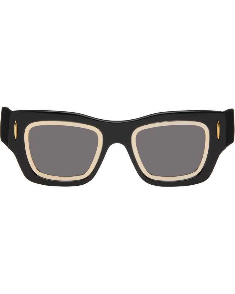 Loewe Black Cinema Double Layer Sunglasses Shiny