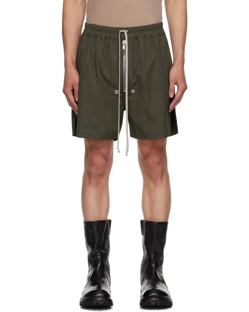 Rick Owens Khaki Concordians Bela Boxer Shorts 25