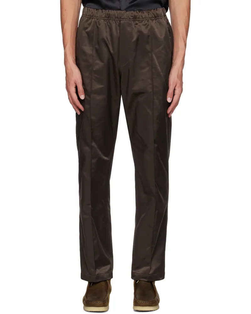 Wood Wood Brown Stanley Trousers 8046