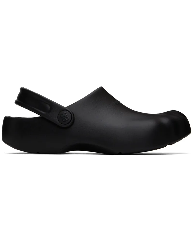 Balenciaga Black Sunday Molded Mule Loafers 1000