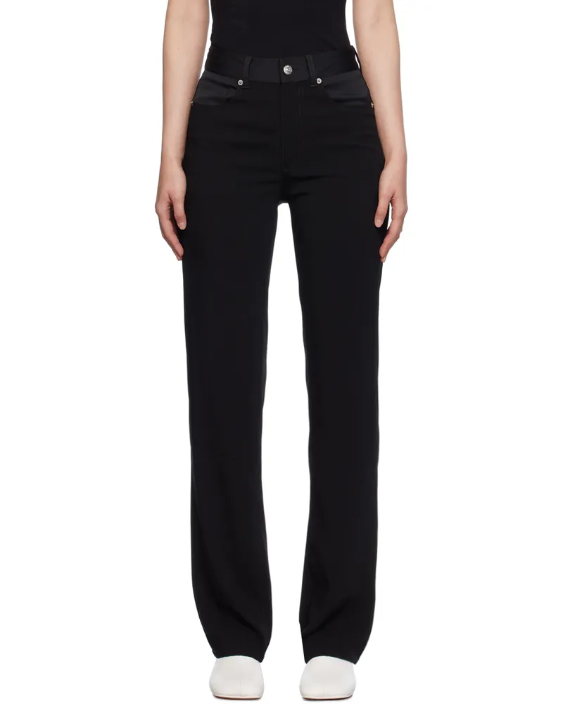 Maison Margiela Black Five-Pocket Jeans 900