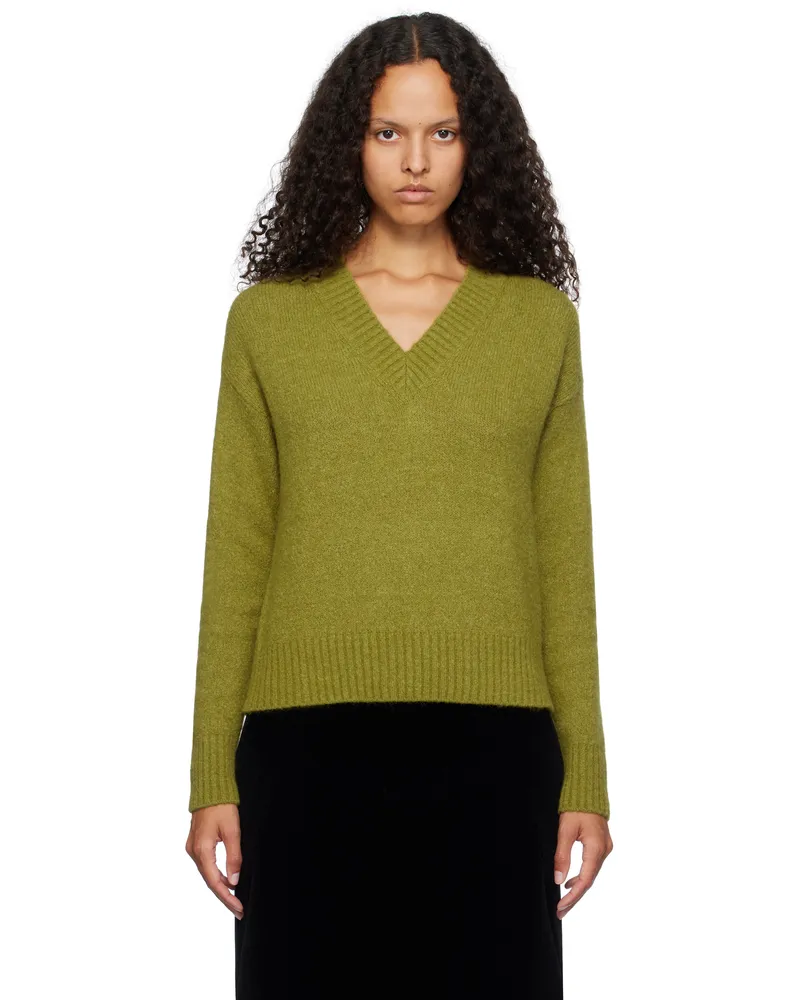 Max Mara Green Visita Sweater 005