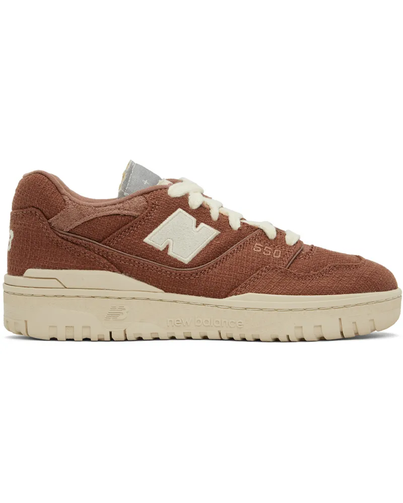 New Balance Brown 550 Sneakers Pecan