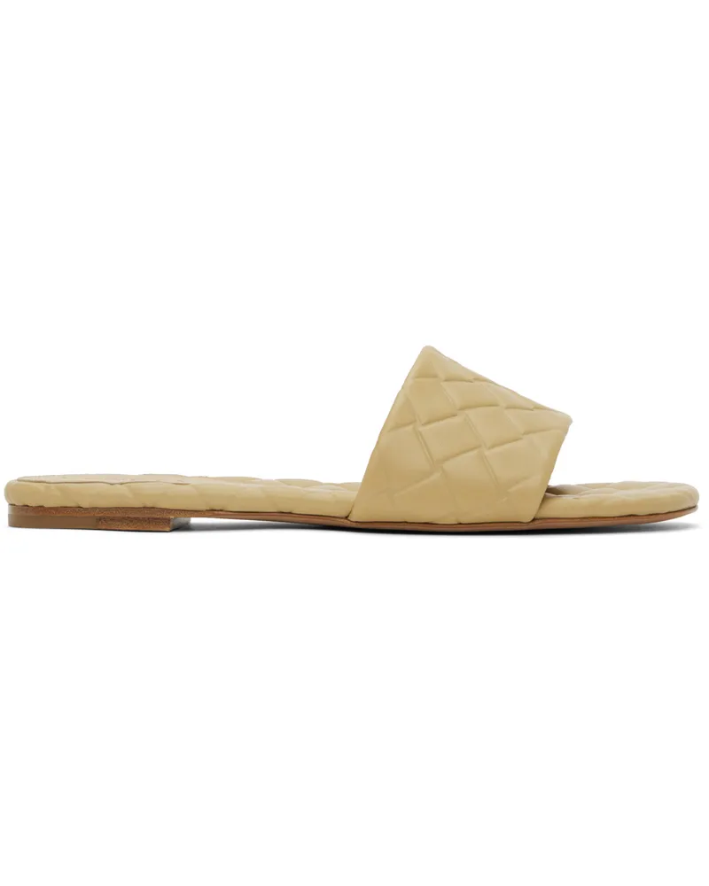 Bottega Veneta Beige Amy Sandals 2624-cane