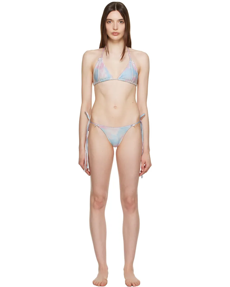 Frankies Bikinis SSENSE Exclusive Multicolor Tia & Mackenzie Bikini Dyed