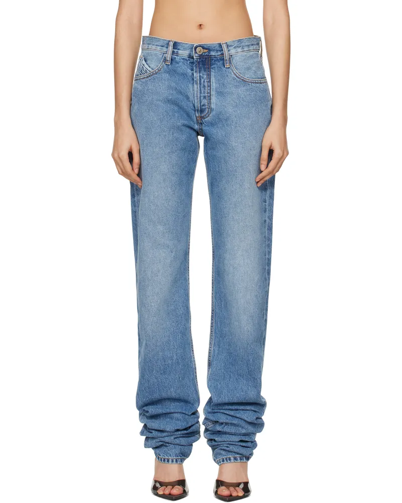 ATTICO Blue Long Jeans 024