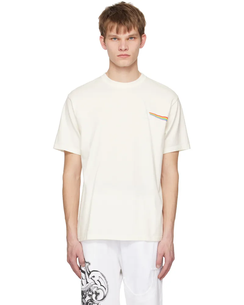 Undercover Off-White Print T-Shirt Ivory