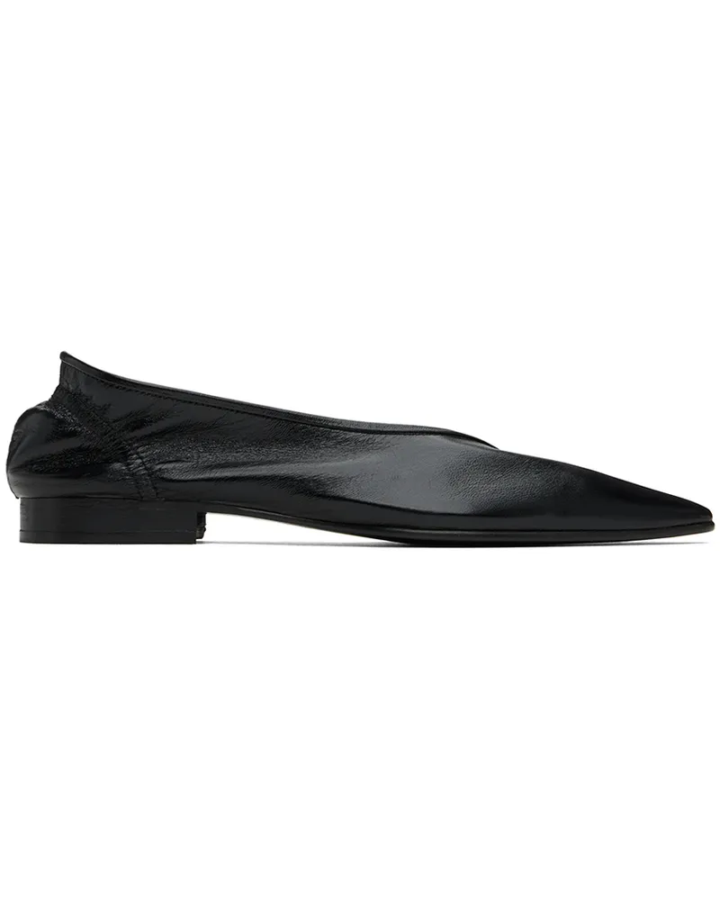 by FAR Black Carré Loafers Bk001