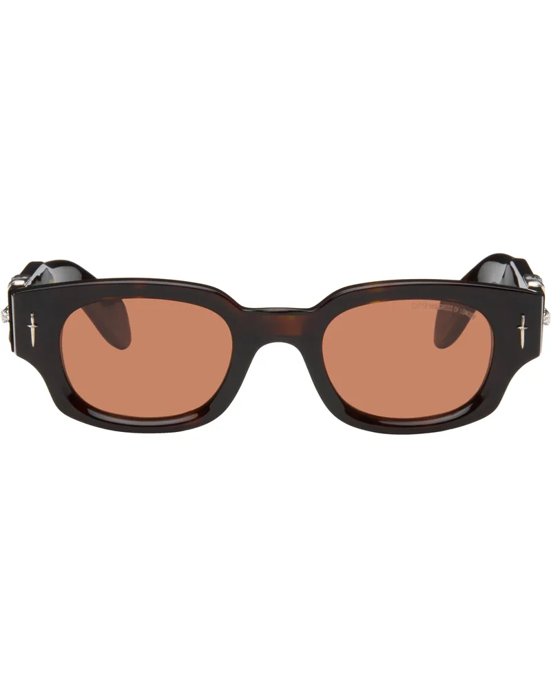 Cutler and Gross Brown The Great Frog Edition Soaring Eagle Sunglasses Havana