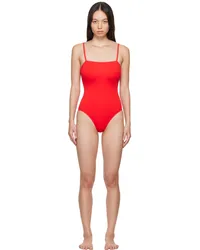 Eres Red Aquarelle One-Piece Swimsuit 0135624h