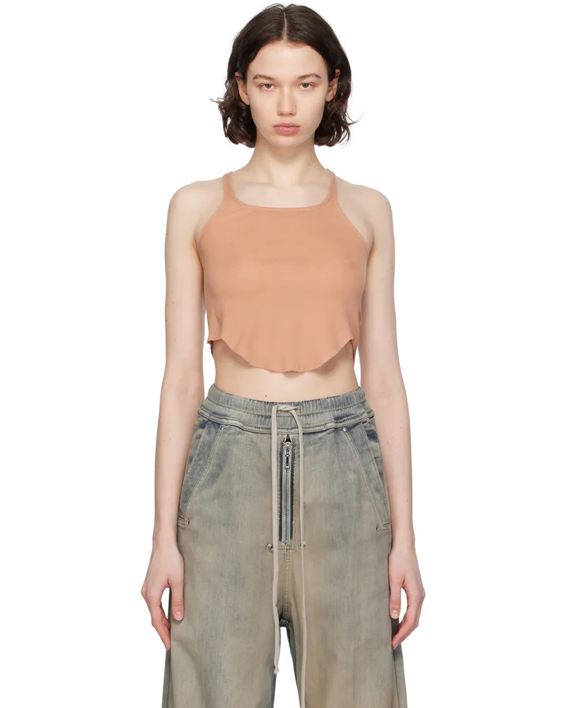 DRKSHDW by Rick Owens Pink Basic Tank Top 13