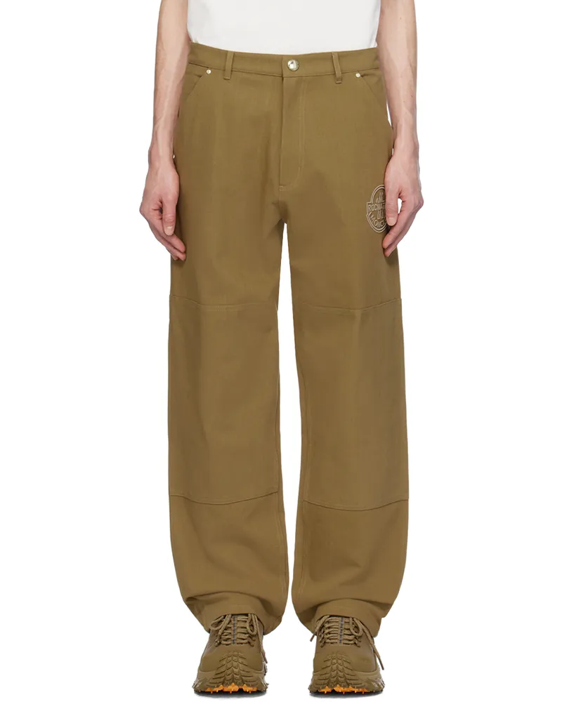 Moncler Moncler x Roc Nation Brown Knee Panel Trousers