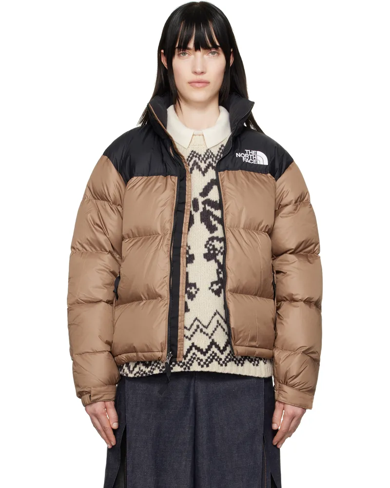 The North Face Tan 1996 Retro Nuptse Down Jacket 58w