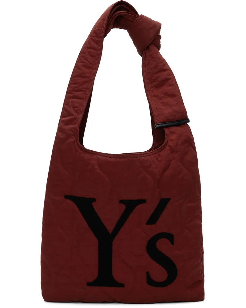 Yohji Yamamoto Red Ribbon Tote 1