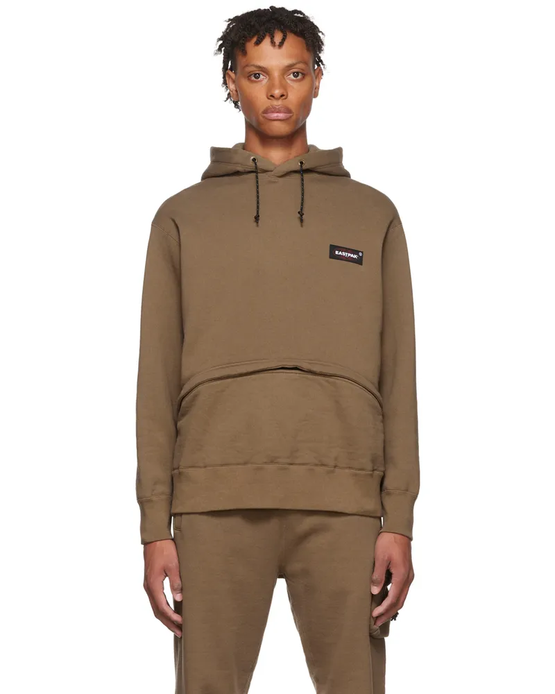 Undercover Brown Eastpak Edition Hoodie Brown
