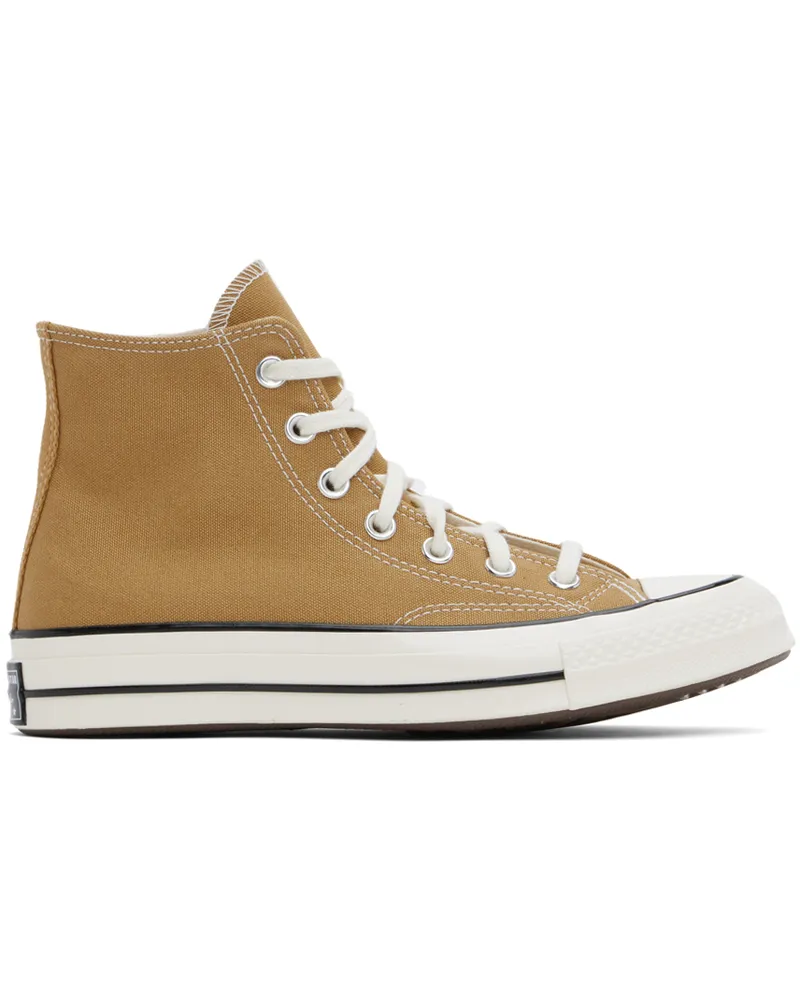 Converse Tan Chuck 70 High Top Sneakers Toadstool