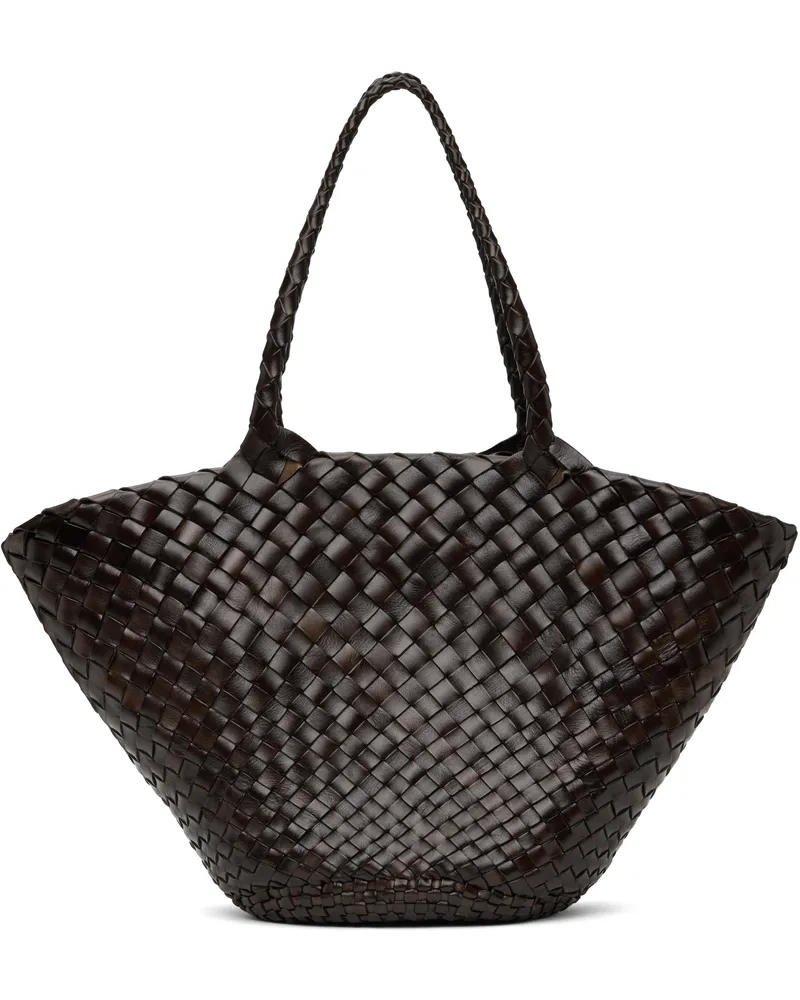 Dragon Diffusion Brown Egola Tote Dark