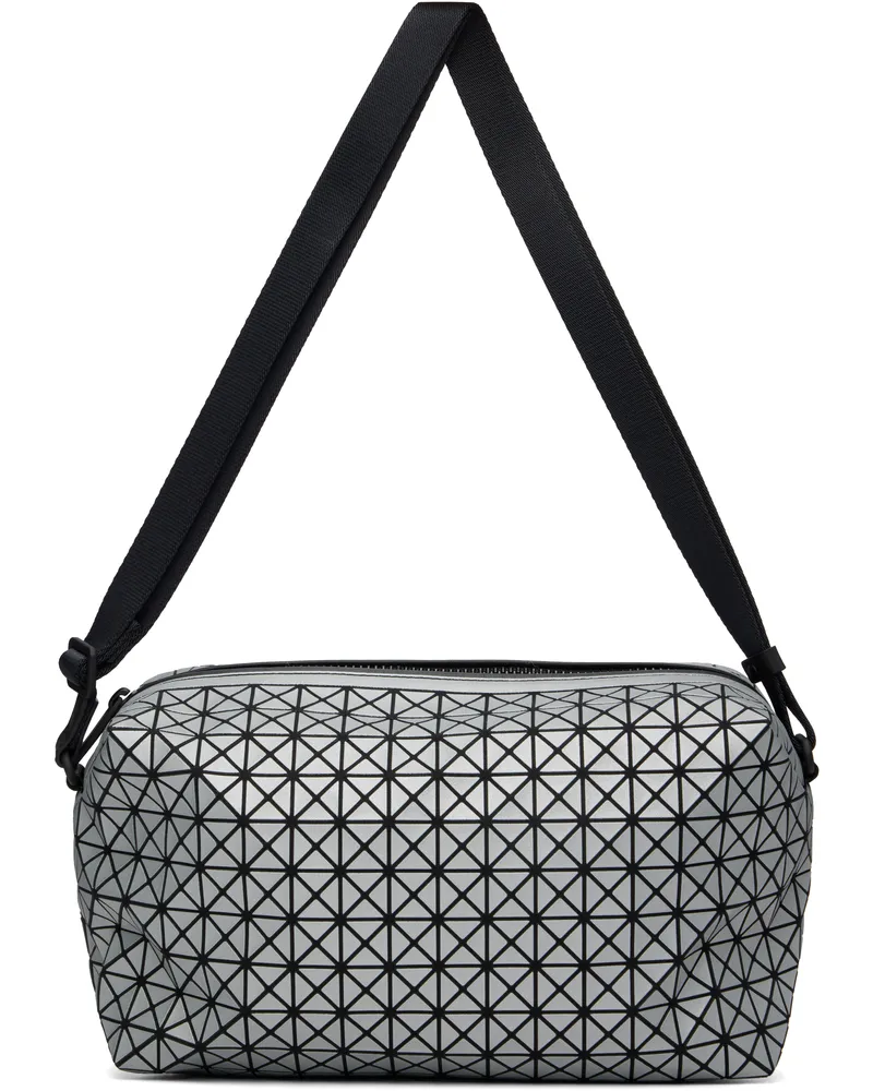 Issey Miyake Silver Saddle Reflector Bag 91-silver
