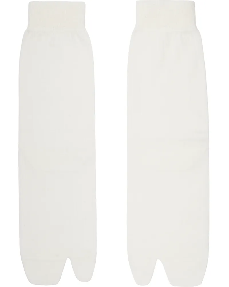 Maison Margiela Off-White Tabi Socks 101