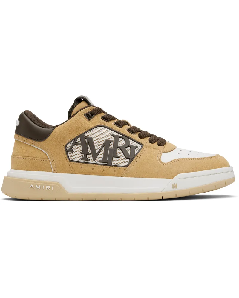 Amiri Tan Classic Low Sneakers Tan