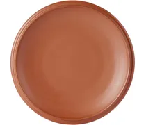 Brown Saturn Dinnerware Sandwich Plate