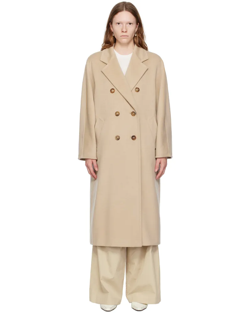 Max Mara Taupe Madame Coat 032