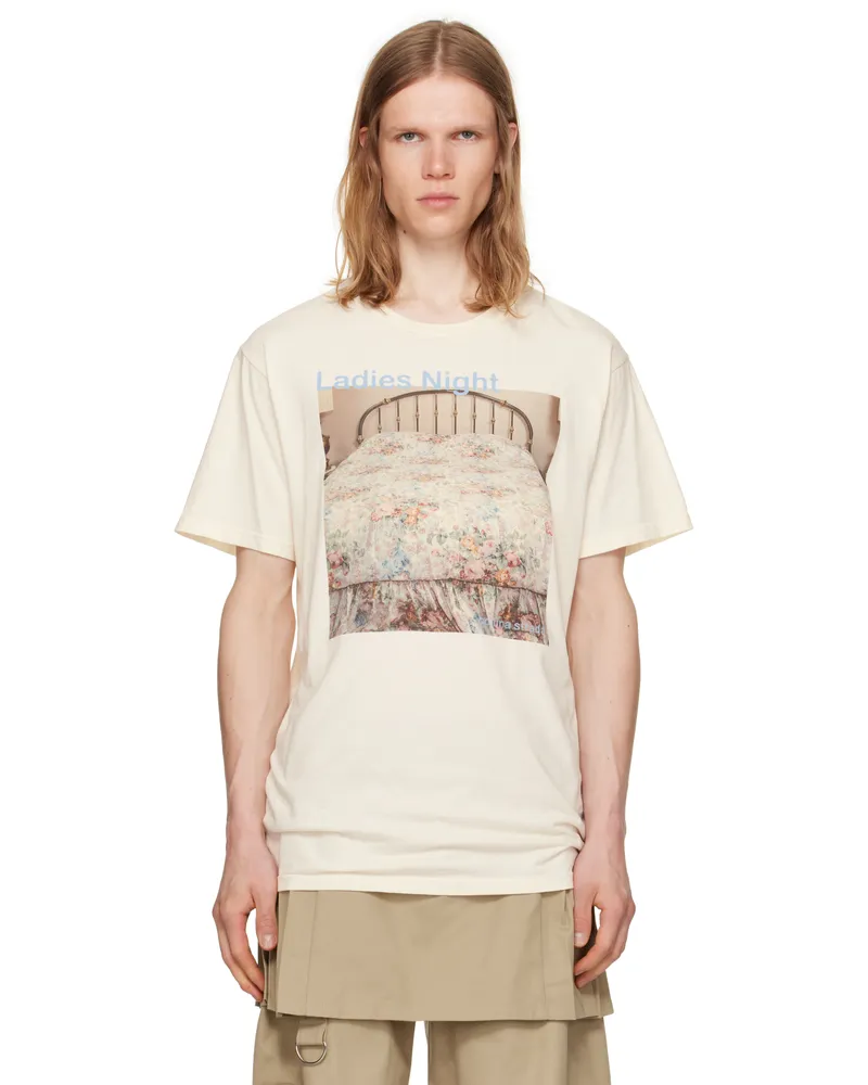 Collina Strada Off-White 'Ladies Night' Graphic T-shirt Ladies