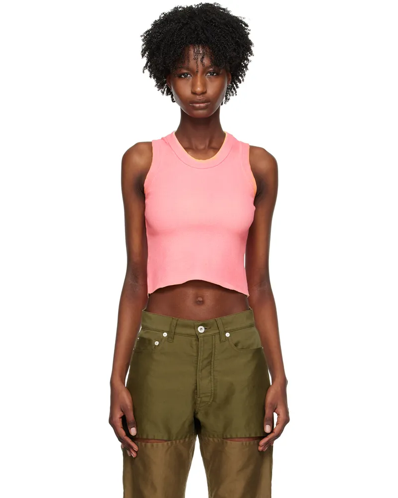 NotSoNormal Pink Micro Tank Top Neon