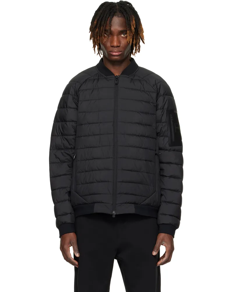 HUGO BOSS Black Water-Repellent Jacket 001-Black
