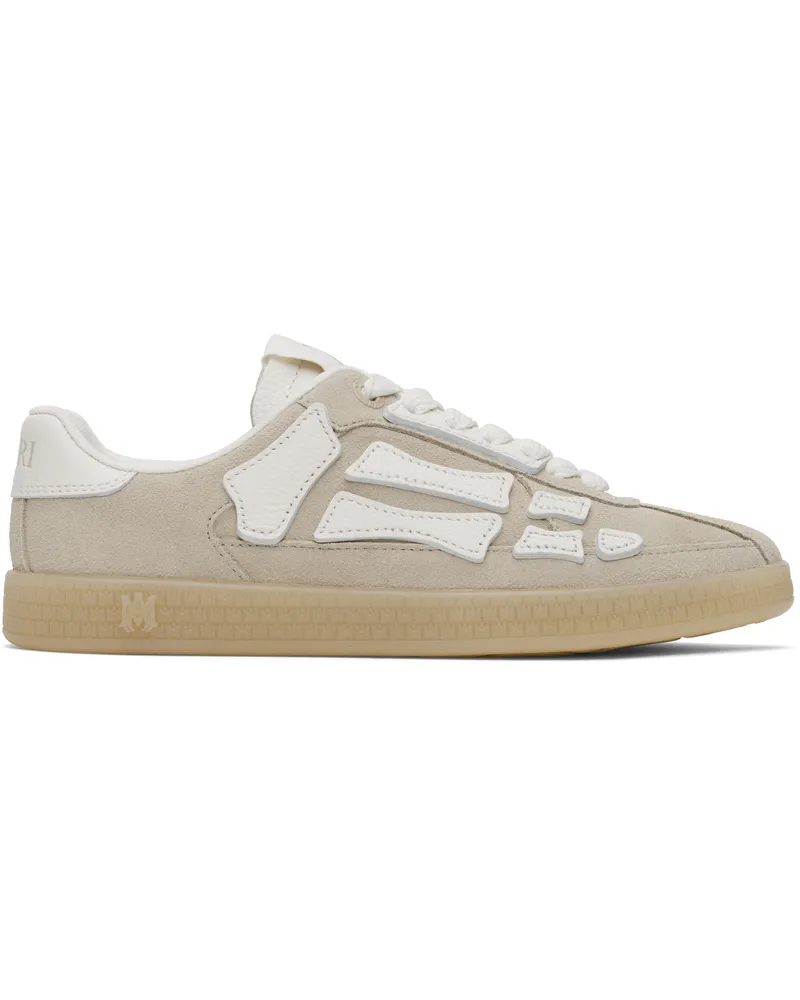Amiri Beige Pacific Bones Sneakers Sand