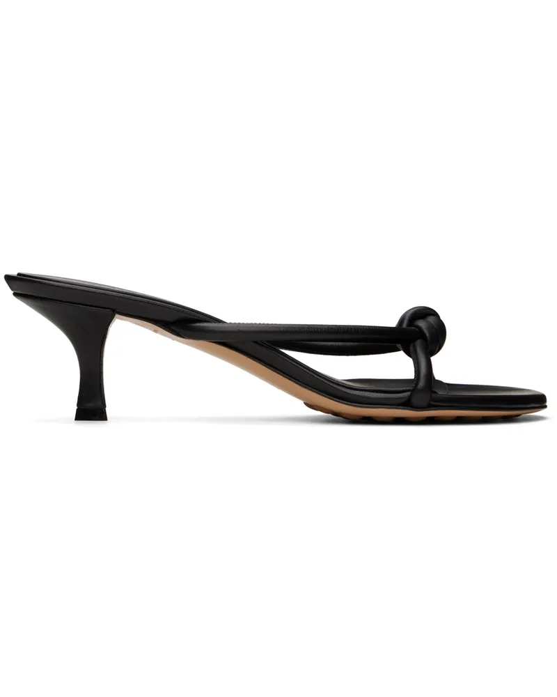 Bottega Veneta Black Blink Mules 1000-black