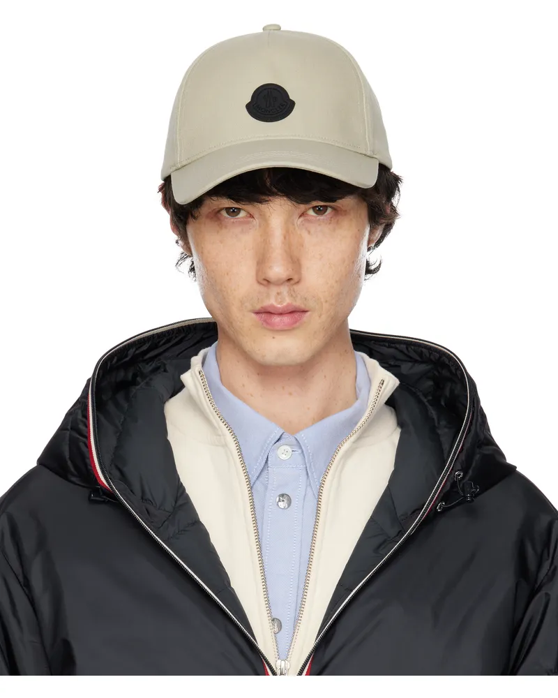 Moncler Beige Baseball Cap 207