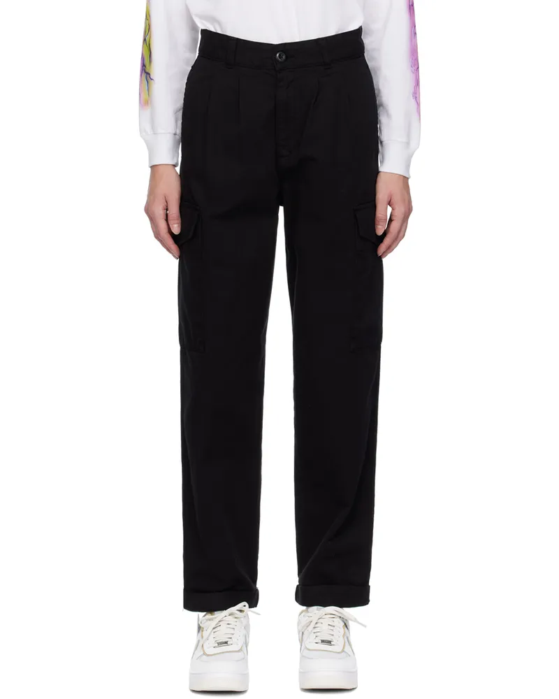 Carhartt WIP Black Collins Trousers Black