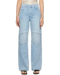 GRLFRND Blue Mariah Racer Jeans Coast