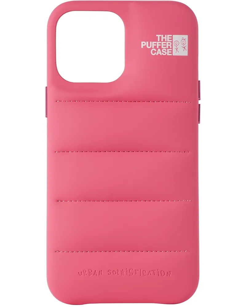 Urban Sophistication Pink 'The Puffer' iPhone 13 Pro Max Case Knockout