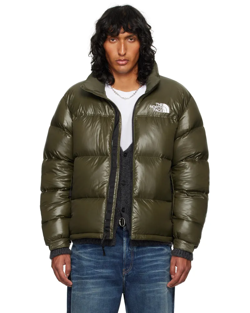 The North Face SSENSE Exclusive Khaki 1996 Retro Nuptse Down Jacket 39b