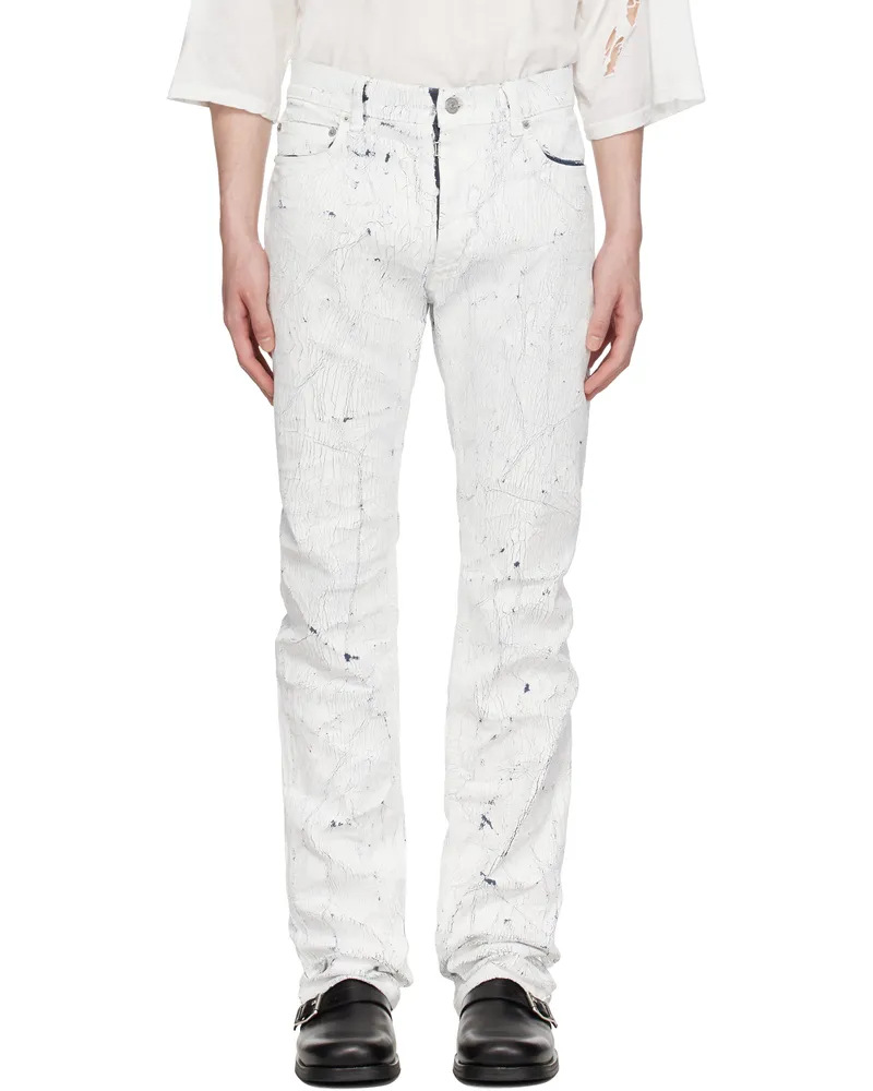 Maison Margiela White 5 Pocket Jeans 961