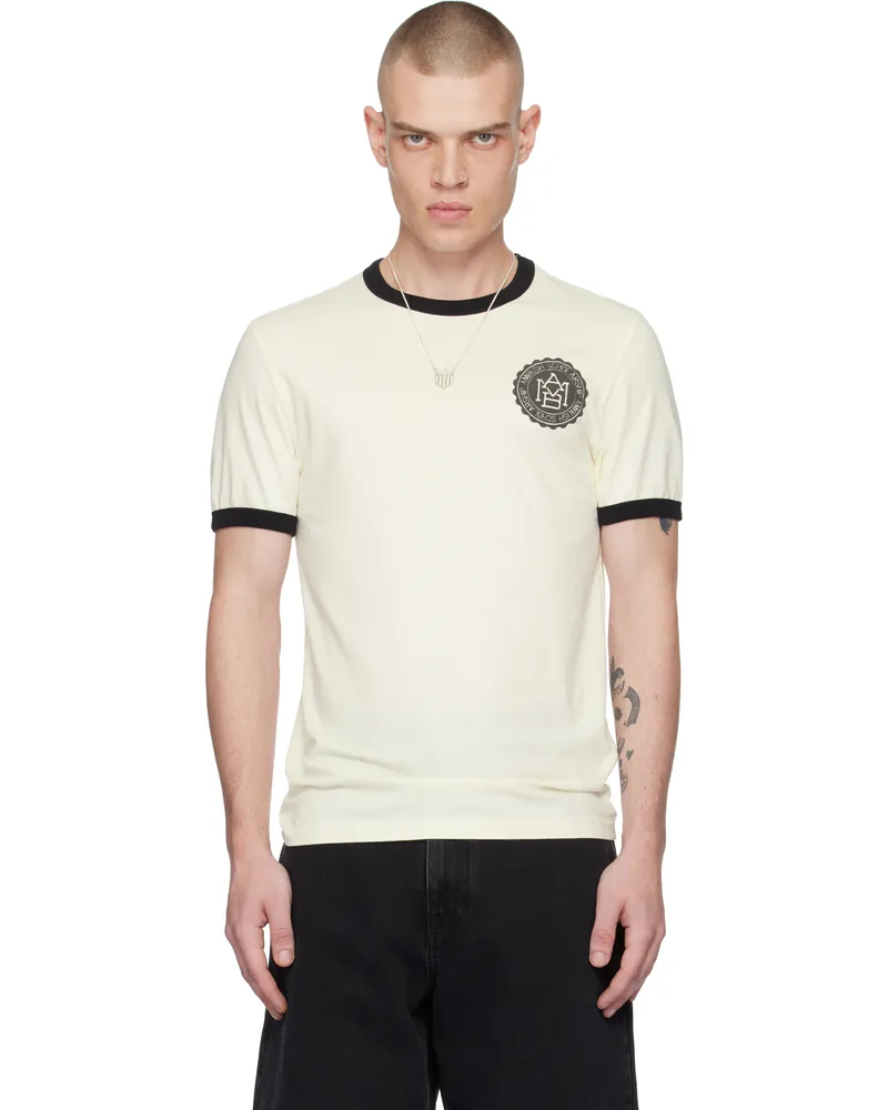 AMBUSH Off-White Ringer T-shirt White